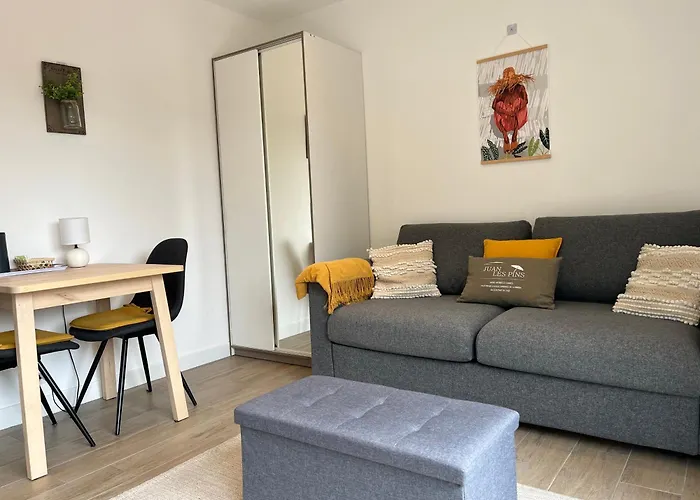 شقة Juan Les Pins Balcon 10min أنتيب